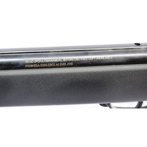 2199 - BSA Comet Evo Synthetic 22 air rifle with silencer. P&P Group 3 (£25+VAT for the first lot and £5+VA... 