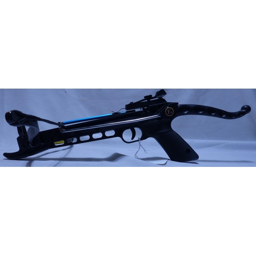 2217 - Pistol 50lb crossbow, self cocking. Not available for in-house P&P