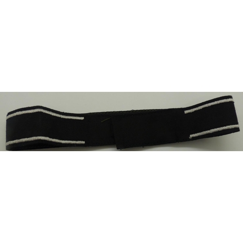 2080Q - German embroidered cuff title: Wiking. P&P Group 1 (£14+VAT for the first lot and £1+VAT for subsequ... 