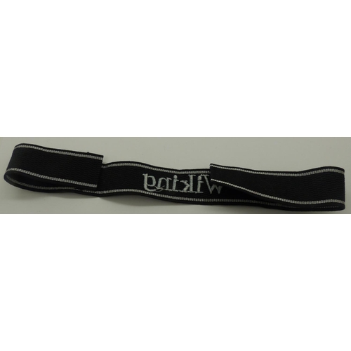 2090G - German embroidered cuff title: Wiking. P&P Group 1 (£14+VAT for the first lot and £1+VAT for subsequ... 