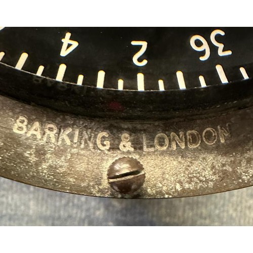 2032A - Sestrel Marine binnacle compass, marked Henry Brown & Son Ltd, no 77641V. Not available for in-house... 