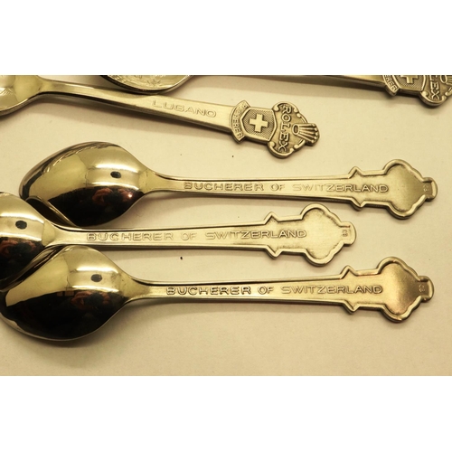 113 - Twelve silver plated Rolex teaspoons. P&P Group 1 (£14+VAT for the first lot and £1+VAT for subseque... 