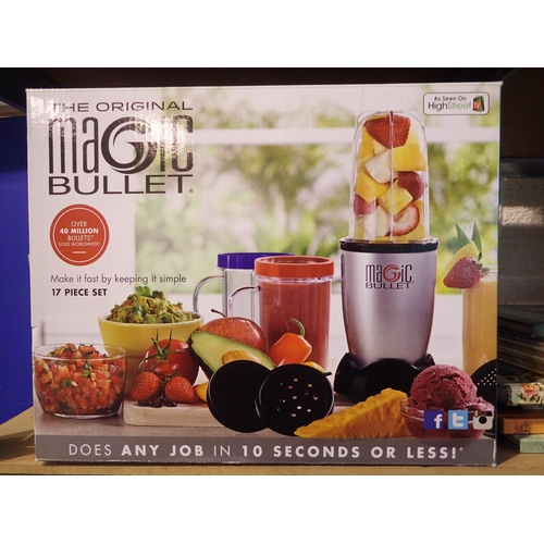 1228 - New and unused Magic Bullet blender, in original wrapping and box. Not available for in-house P&P