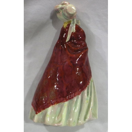 252 - Royal Doulton figurine, Paisley Shawl, no 753120, H: 20 cm, no cracks or chips. P&P Group 1 (£14+VAT... 