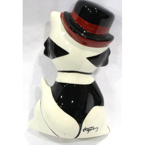 279 - Lorna Bailey cat, Moonlight, H: 14 cm, no cracks or chips. P&P Group 1 (£14+VAT for the first lot an... 