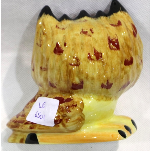 287 - Lorna Bailey small Owl, H: 10 cm, no cracks or chips. P&P Group 1 (£14+VAT for the first lot and £1+... 