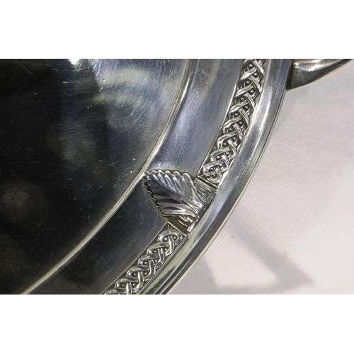 333 - WMF silver plated twin handled tray, inscribed Berlin 1992-1994, L: 45 cm. P&P Group 2 (£18+VAT for ... 