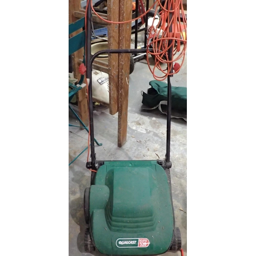 1635 - Qualcast eclipse 320 lawnmower. All electrical items in this lot have been PAT tested for safety and... 