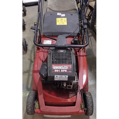 1638 - Lawnflite 991 SPB petrol lawnmower. Not available for in-house P&P