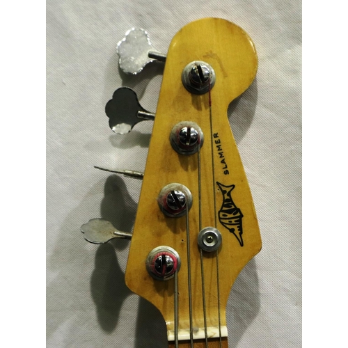 405 - Marlin Slammer bass guitar. P&P Group 3 (£25+VAT for the first lot and £5+VAT for subsequent lots)