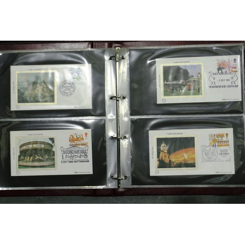 368 - Six albums of Royal Mail first day covers and others. P&P Group 3 (£25+VAT for the first lot and £5+... 