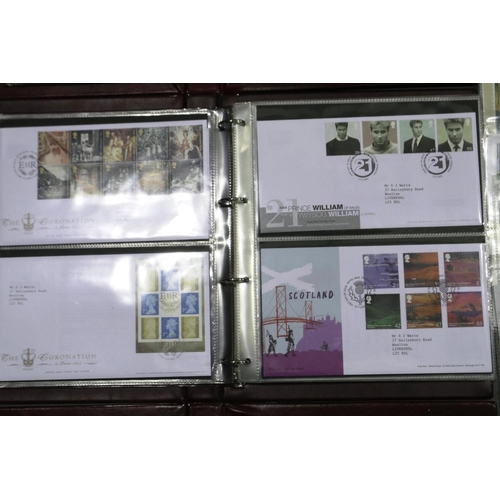 368 - Six albums of Royal Mail first day covers and others. P&P Group 3 (£25+VAT for the first lot and £5+... 