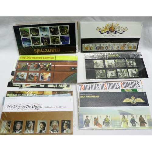 375 - Mixed Mint stamp sets, face value approximately £100.00. P&P Group 1 (£14+VAT for the first lot and ... 