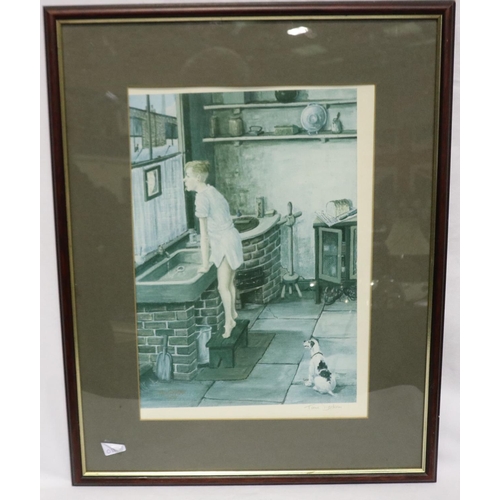 2028 - Tom Dodson (1910-1991): four framed, two pencil-signed, largest 74 x 45 cm. Not available for in-hou... 