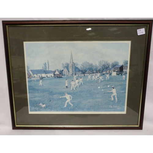 2028 - Tom Dodson (1910-1991): four framed, two pencil-signed, largest 74 x 45 cm. Not available for in-hou... 