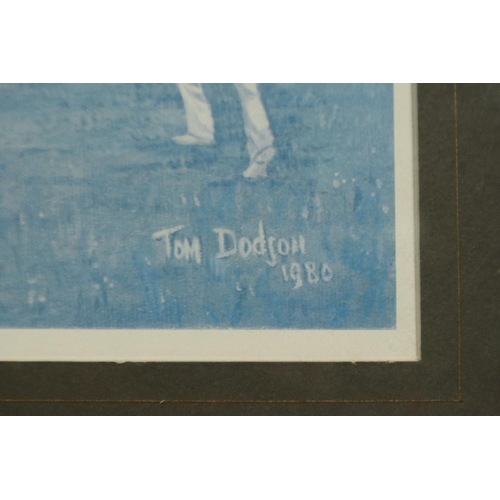 2028 - Tom Dodson (1910-1991): four framed, two pencil-signed, largest 74 x 45 cm. Not available for in-hou... 