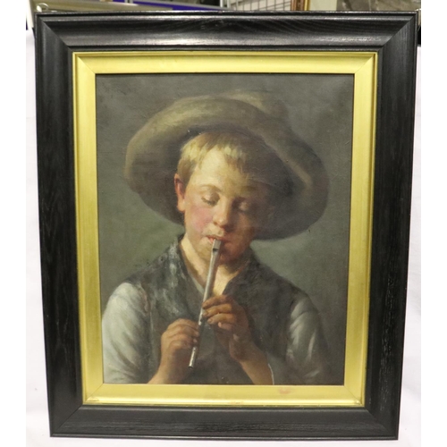 2030 - William Fitz (19th century): oil on canvas, Ragtime, signed and dated 1913, 40 x 50 cm. Not availabl... 