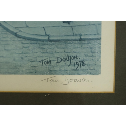 2019 - Tom Dodson (1910-1991): three pencil signed prints, largest 50 x 40 cm. Not available for in-house P... 