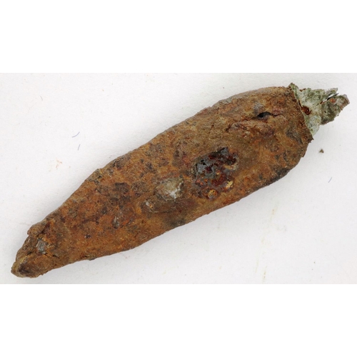 282 - Roman 4th century heavy arrow head, short range, L: 42 mm. P&P Group 0 (£5+VAT for the first lot and... 