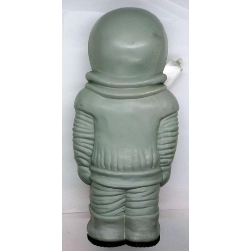 309 - Nationwide Bank mid 20th century Space Chimp money bank, H: 26 cm. P&P Group 2 (£18+VAT for the firs... 