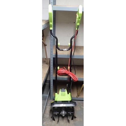 1529 - Garden Gear electric tiller. Not available for in-house P&P
All electrical items in this lot have be... 