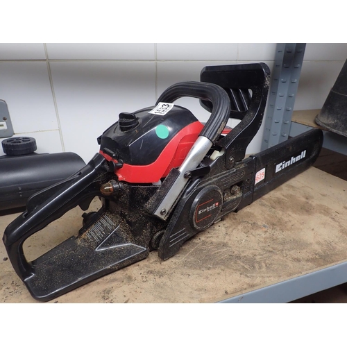 1533 - Einhell GC-PC1335-11 14 inch petrol chainsaw. Not available for in-house P&P