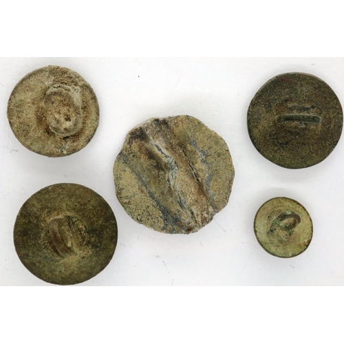 215 - Tudor to Civil War ornate dress buttons. P&P Group 0 (£5+VAT for the first lot and £1+VAT for subseq... 