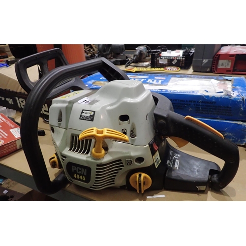 1627 - Ryobi petrol chainsaw. Not available for in-house P&P