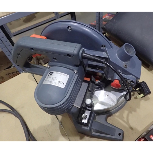 1643 - Pro Tools circular saw. Not available for in-house P&P
All electrical items in this lot have been PA... 