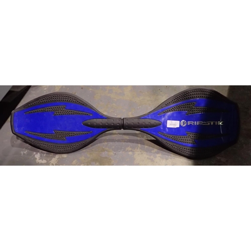 1053 - Blue Ripstick skateboard. Not available for in-house P&P