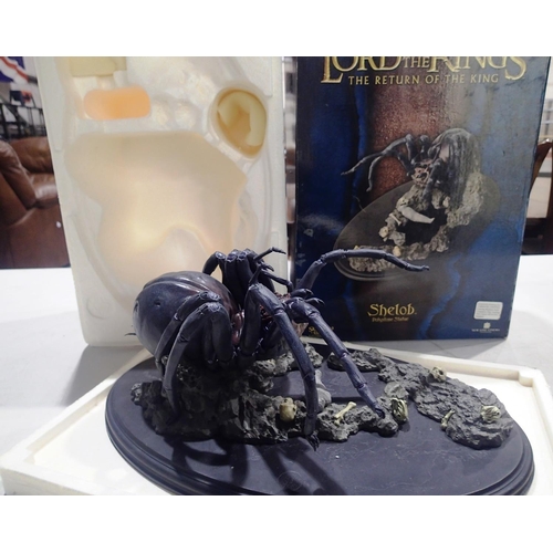 2039 - Lord of the Rings Return of The King sculpture Shelob by Heather Kilgour, Limited Edition 5000. P&P ... 