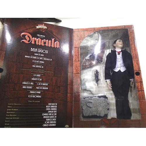 2229 - Universal Studios Monsters, Dracula figure with accessories, in good condition, boxed, H: 30 cm, alt... 