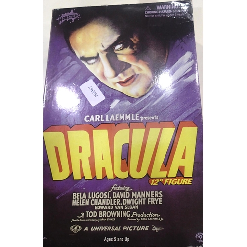 2229 - Universal Studios Monsters, Dracula figure with accessories, in good condition, boxed, H: 30 cm, alt... 