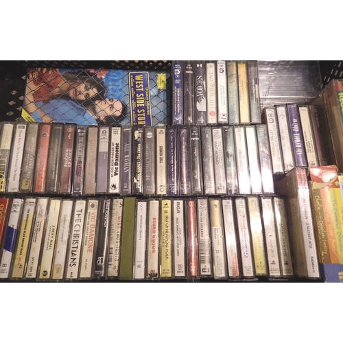 1028 - Quantity of cassette tapes to include The Kinks. P&P Group 2 (£18+VAT for the first lot and £3+VAT f... 