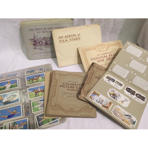 1098 - Thirteen complete sets of cigarette cards including Wills example. P&P Group 1 (£14+VAT for the firs... 