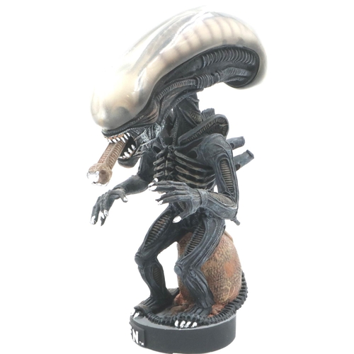 164 - NECA: three horror genre bobble head figures, Predator, Alien and Terminator, largest H: 22 cm, Pred... 