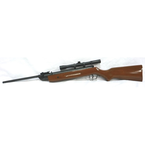 2011 - SMK .177 air rifle with scope. P&P Group 3 (£25+VAT for the first lot and £5+VAT for subsequent lots... 