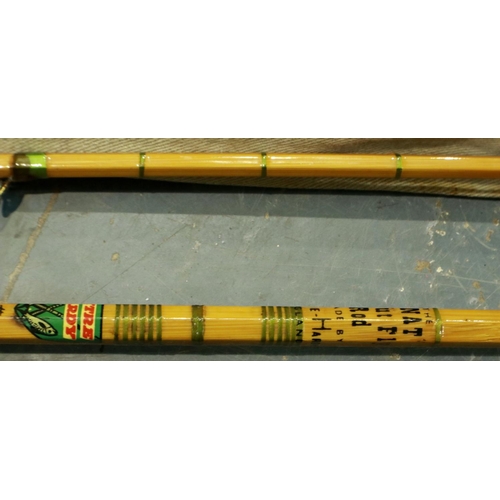 2048 - The Gnat trout fly rod by Mitre Hardy. P&P Group 3 (£25+VAT for the first lot and £5+VAT for subsequ... 