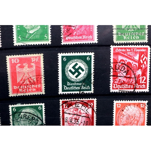 2149 - Five 15 Third Reich stamps. P&P Group 1 (£14+VAT for the first lot and £1+VAT for subsequent lots)