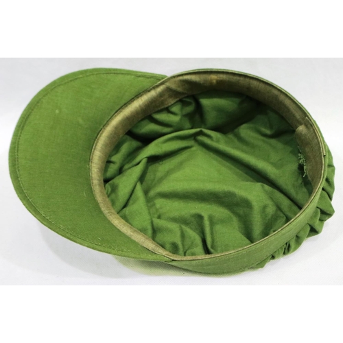 2176 - Vietnam War period Vietcong OD cap. P&P Group 2 (£18+VAT for the first lot and £3+VAT for subsequent... 