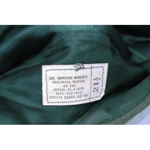 2193 - Six military womens side caps. P&P Group 2 (£18+VAT for the first lot and £3+VAT for subsequent lots... 