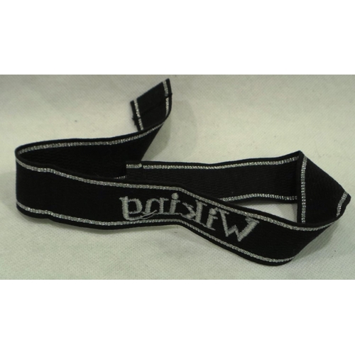 2198 - German embroidered cuff title: Wiking. P&P Group 1 (£14+VAT for the first lot and £1+VAT for subsequ... 
