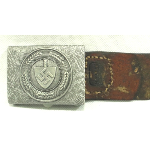 2203 - Third Reich RAD buckle, dated 1939, maker Gottlieb & Sohne. P&P Group 1 (£14+VAT for the first lot a... 