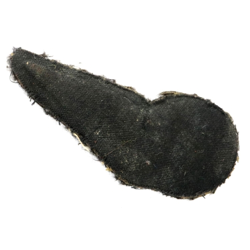 2290 - WWII British R.A.F Air Gunners embroidered  breast pocket badge. P&P Group 1 (£14+VAT for the first ... 