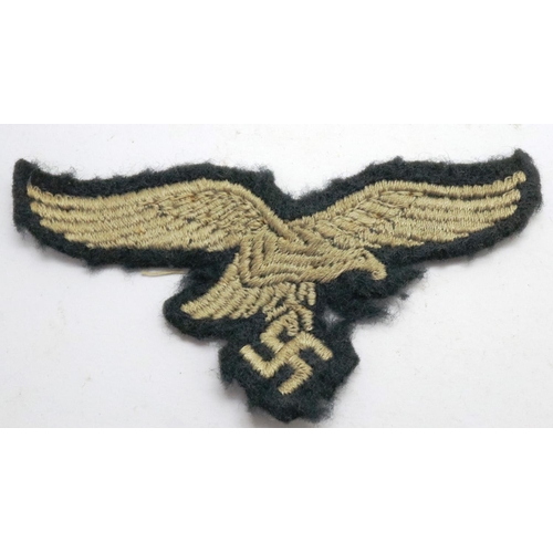 2301 - WWII German Luftwaffe NCOs breast eagle. P&P Group 1 (£14+VAT for the first lot and £1+VAT for subse... 