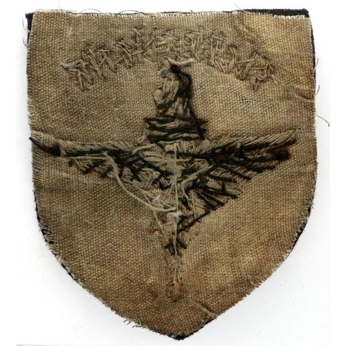 2310 - WWII German Flakhelferins Officers sleeve patch. P&P Group 1 (£14+VAT for the first lot and £1+VAT f... 