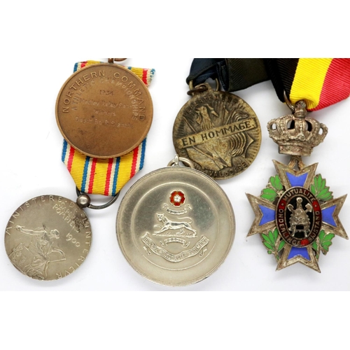 2330 - French fifty year commemorative medal 1968 together with two civic medals (3). P&P Group 1 (£14+VAT ... 