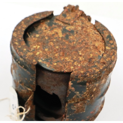 2207D - INERT WWII German SD II Butterfly bomb. P&P Group 2 (£18+VAT for the first lot and £3+VAT for subseq... 