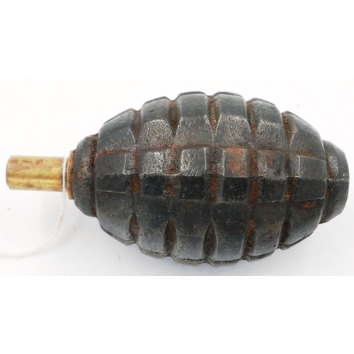 2213 - INERT WWI Italian SIPE hand grenade Societa Italiana Prodotti Esplondenta, (Italian Society of Explo... 