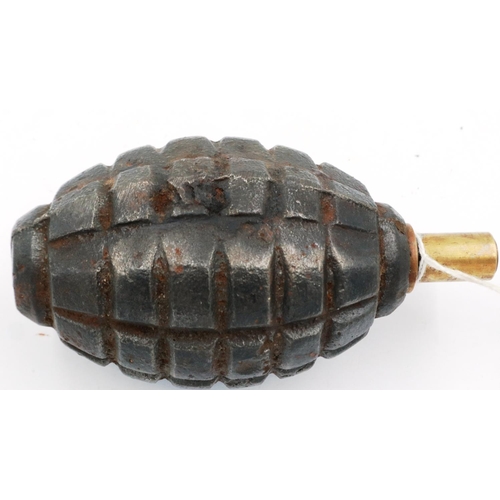 2213 - INERT WWI Italian SIPE hand grenade Societa Italiana Prodotti Esplondenta, (Italian Society of Explo... 